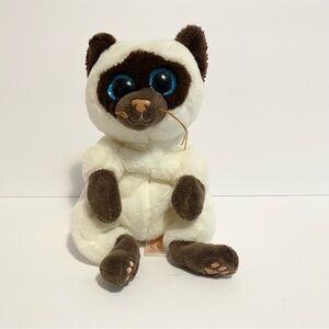 Ty Beanie Baby Miso Kitty Cat Plush Beanie Bellies 6” Stuffed Animal Toy 2024
